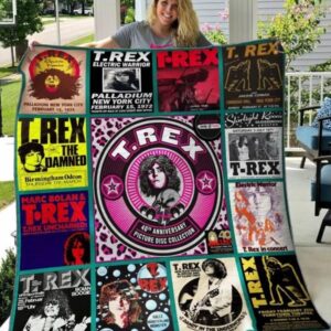 T Rex Quilt Blanket Hvt300536  Quilt